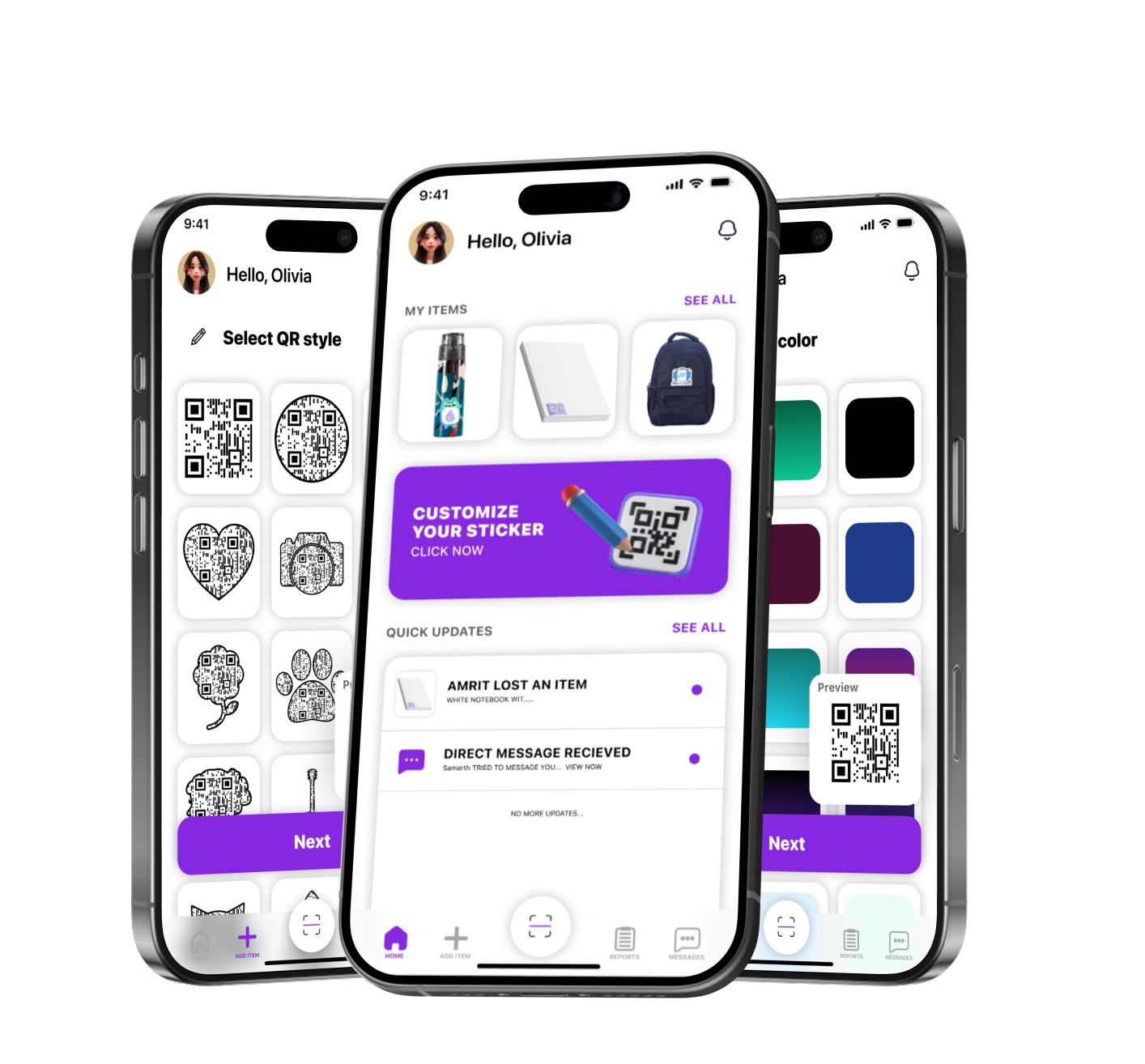 Customization mockup